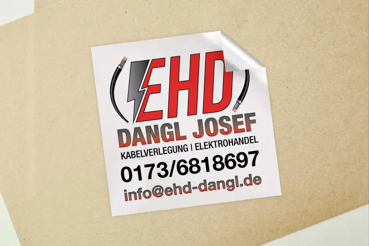 EHD Josef Dangl Aufkleber